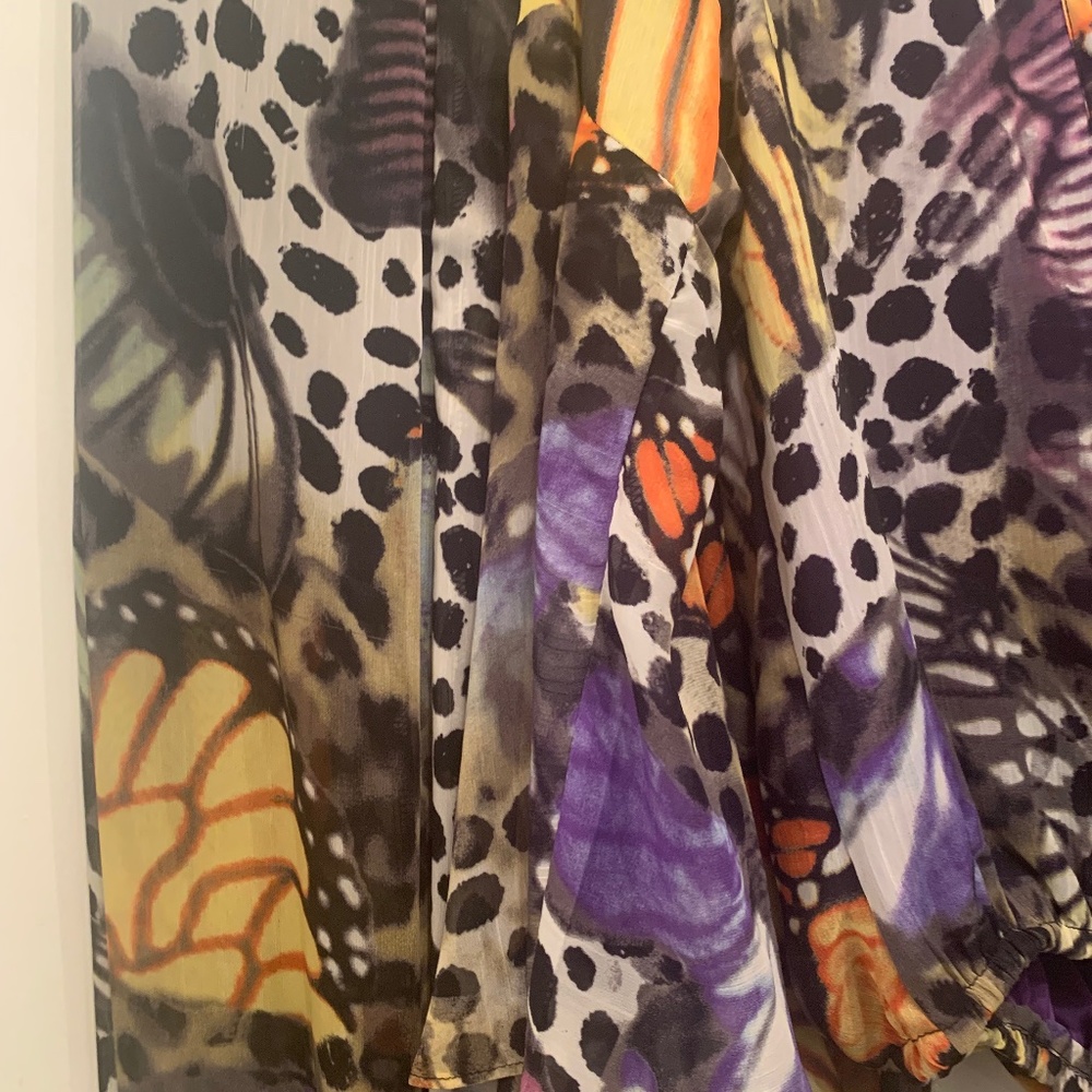 Butterfly pants suit